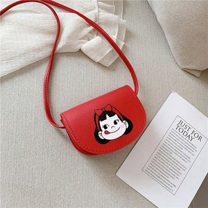 Cartoon Children's Slanting Bag Summer 2019 Cute Printed Baby's Change Baby Girl's Single Shoulder Mini Bag