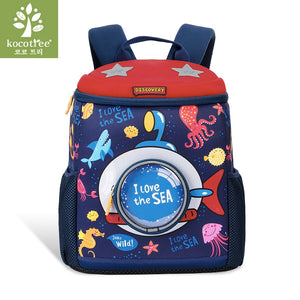 Kocotree School Bags For Girls And Boys Kids & Baby's Bags School Orthopedic Children Backpack creative design Kids Kindergarten