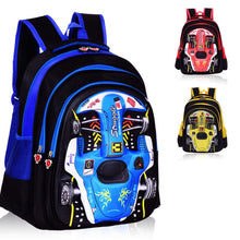 Load image into Gallery viewer, Cartoon 3D Car School Bags For Teenagers Boys Waterproof School Backpack Schoolbags Satchel Kids Bag Mochila Kids &amp; Baby&#39;s Bags