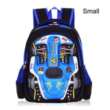 Load image into Gallery viewer, Cartoon 3D Car School Bags For Teenagers Boys Waterproof School Backpack Schoolbags Satchel Kids Bag Mochila Kids &amp; Baby&#39;s Bags