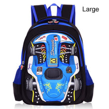 Load image into Gallery viewer, Cartoon 3D Car School Bags For Teenagers Boys Waterproof School Backpack Schoolbags Satchel Kids Bag Mochila Kids &amp; Baby&#39;s Bags