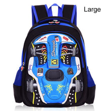 Load image into Gallery viewer, Cartoon 3D Car School Bags For Teenagers Boys Waterproof School Backpack Schoolbags Satchel Kids Bag Mochila Kids &amp; Baby's Bags