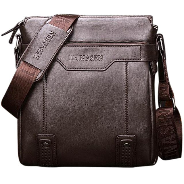 Leinasen Men Handbag Briefcase Men'S Shoulder Bag Male Messenger Bags Designer Handbags Crossbody Bags For Men Travel Bag