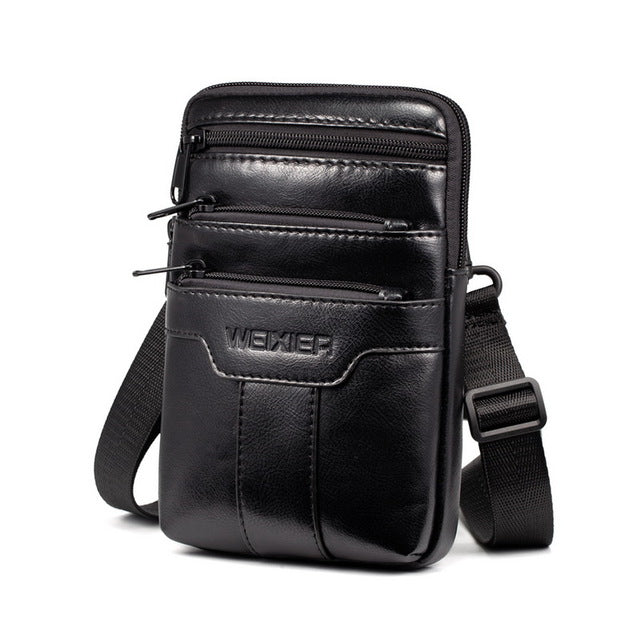 Litthing Men's Handbag Single Shoulder Bag Waist Bag Small Straddle Bag Sports and Leisure Shopping Bag Phone Bag