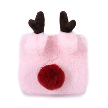 Load image into Gallery viewer, Winter New-style Cute Deer's Plush Single-shoulder Bag, Female Baby's Bag.