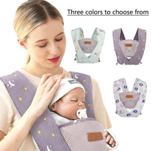 Load image into Gallery viewer, Baby Strap Sling X-shaped Bag Belt With Long Simple Strap Light Effortless Protect Baby's Back For Child Baby Travel In Stock