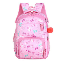 Load image into Gallery viewer, Primary School Backpack For Girls 1-6 Grade school bags kids &amp; baby's Bags Casual Kids Backpack Waterproof Children's Backpack