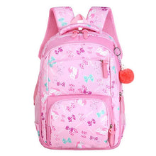 Load image into Gallery viewer, Primary School Backpack For Girls 1-6 Grade school bags kids &amp; baby's Bags Casual Kids Backpack Waterproof Children's Backpack