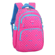 Load image into Gallery viewer, Newset Backpack Schoolbag Polyester Fashion dots School Bags For Teenage Girls and Boys High Quality Backpacks Kids Baby's Bags