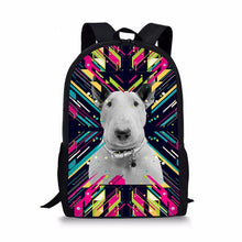 Load image into Gallery viewer, FORUDESIGNS New 2018 Bulldog Terrier Children School Bags For Boys Teenage Backpacks Kids Baby&#39;s Bags Schoolbags Bagpack Satchel