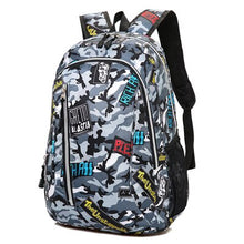 Load image into Gallery viewer, Camouflage Backpacks For Teenage Boys Backpack High Quality Schoolbag Kids Baby's Bags Polyester Fashion School Bags mochila