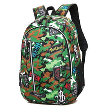 Load image into Gallery viewer, Camouflage Backpacks For Teenage Boys Backpack High Quality Schoolbag Kids Baby's Bags Polyester Fashion School Bags mochila