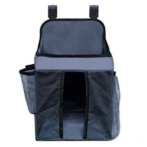 Hanging Storage Bag Multi-function Hanging Bag Multiple Compartments Large Capacity Baby's Bedside Pocket Storage Bags