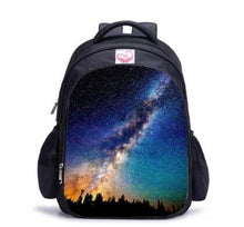 Load image into Gallery viewer, 2019 School Bag Children Backpack Boys Girls Galaxy Space Backpacks Kids Baby's Bags Children Rucksack Teenager Bookbag