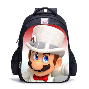 Children's Backpacks For Girls Boys Cartoon Super Mario Orthopedic Backpack Baby's Satchel Kids Bags Mochila escolar School Bag