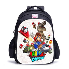 Load image into Gallery viewer, Children&#39;s Backpacks For Girls Boys Cartoon Super Mario Orthopedic Backpack Baby&#39;s Satchel Kids Bags Mochila escolar School Bag