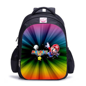 Children's Backpacks For Girls Boys Cartoon Super Mario Orthopedic Backpack Baby's Satchel Kids Bags Mochila escolar School Bag