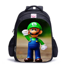 Load image into Gallery viewer, Children&#39;s Backpacks For Girls Boys Cartoon Super Mario Orthopedic Backpack Baby&#39;s Satchel Kids Bags Mochila escolar School Bag