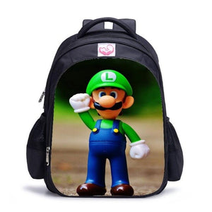 Children's Backpacks For Girls Boys Cartoon Super Mario Orthopedic Backpack Baby's Satchel Kids Bags Mochila escolar School Bag