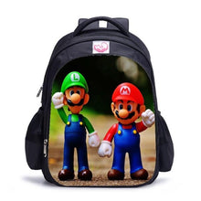 Load image into Gallery viewer, Children&#39;s Backpacks For Girls Boys Cartoon Super Mario Orthopedic Backpack Baby&#39;s Satchel Kids Bags Mochila escolar School Bag