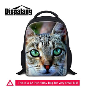 Dispalang Animal Children's Bags Kids Backpacks 3D Cat Paw Mini School Bag Baby's Gifts Kindergarten Boy Girl Student Book Bag