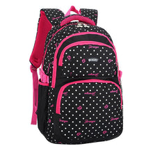 Load image into Gallery viewer, School Backpack Schoolbag Polyester Fashion dots Newest Bags For Teenage Girls and Boys High Quality Backpacks Kids Baby's Bags