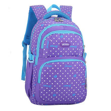 Load image into Gallery viewer, School Backpack Schoolbag Polyester Fashion dots Newest Bags For Teenage Girls and Boys High Quality Backpacks Kids Baby's Bags