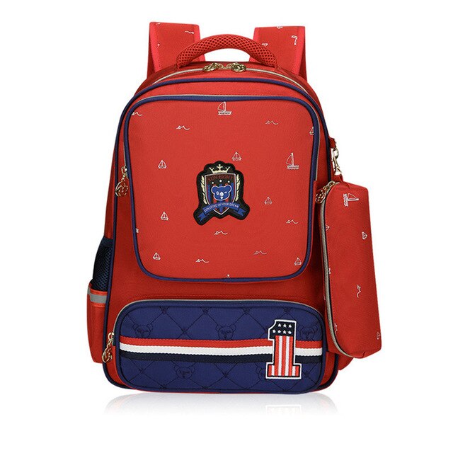 British style Backpack Schoolbag Nylon Fashion School Bags For Teenage Girls and Boys High Quality Backpacks Kids Baby's Bags