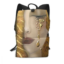 Load image into Gallery viewer, Klimt Backpack Klimt Backpacks Teenage Men&#39;s - Women&#39;s Bag Multifunction Sports Print High quality Trend Bags