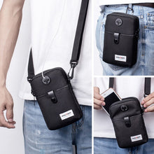 Load image into Gallery viewer, LOOZYKIT 2019 New Men&#39;s Casual Outdoor Crossbody Shoulder Cell Phone Bag Travel Multifunction Purse Fashion Phone Chest Bags