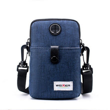 Load image into Gallery viewer, LOOZYKIT 2019 New Men&#39;s Casual Outdoor Crossbody Shoulder Cell Phone Bag Travel Multifunction Purse Fashion Phone Chest Bags