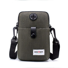 Load image into Gallery viewer, LOOZYKIT 2019 New Men&#39;s Casual Outdoor Crossbody Shoulder Cell Phone Bag Travel Multifunction Purse Fashion Phone Chest Bags