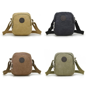 Vintage Canvas Men's Crossbody Over Shoulder Messenger Bags Handbag Leisure Bag Fashion Bag Men Bolsa Masculina