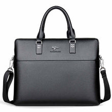 Load image into Gallery viewer, TIANHONGDAISHU Men Casual Briefcase Business Shoulder Leather Messenger Bags Computer Laptop Handbag Men&#39;s Travel Bags handbags