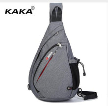Load image into Gallery viewer, KAKA Men Messenger Bag shoulder bag men chest pack bag 17L Canvas Day pack 19L Cross body Back Pack Men&#39;s Chest Shoulder Bag