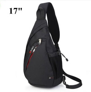 KAKA Men Messenger Bag shoulder bag men chest pack bag 17L Canvas Day pack 19L Cross body Back Pack Men's Chest Shoulder Bag