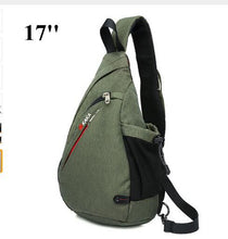 Load image into Gallery viewer, KAKA Men Messenger Bag shoulder bag men chest pack bag 17L Canvas Day pack 19L Cross body Back Pack Men&#39;s Chest Shoulder Bag