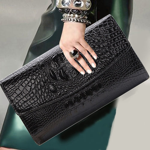 2018 Gold Chain Clutch Bag For Lady Women's Handbag Fashion Envelope Bag Party Evening Clutch Bags Black Purse Day Clutch