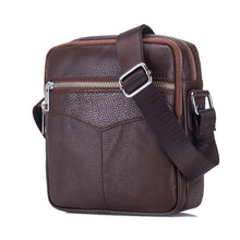 Load image into Gallery viewer, QIAOBAO Cowhide Leather Men Bags Hot Sale Male Small Messenger Bag Man Fashion Crossbody Shoulder Bag Men&#39;s Travel New Bags