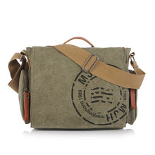 Load image into Gallery viewer, New Style Fashion Crossbody Bags Men&#39;s Canvas Multifunction Casual School Messenger Bags Versatile Laptop Bag