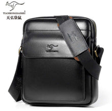 Load image into Gallery viewer, Men Casual Business Leather shoulder Messenger Bag Men&#39;s Crossbody male vintage crossbody ipad Laptop briefcase Messenger Bags