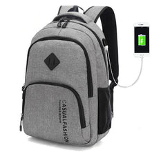 Load image into Gallery viewer, 2019 New Fashion Men's Backpack Bag Male Canvas Laptop Backpack Computer Bag high school student college student bag male