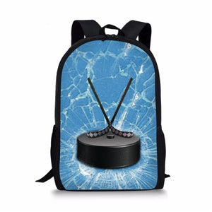 FORUDESIGNS 3D Foot Ball Pattern Backpack Schoolbag School Bags For Teenage Girls and Boys Kids Baby's Bags Book Bags Satchel