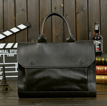 Load image into Gallery viewer, 2019 Hot Business briefcase  men's bag Crazy horse skin cross-section handbag men Shoulder Messenger bag package Computer bag