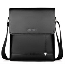 Load image into Gallery viewer, 2019 New Business Travel Men&#39;s PU Solid Color Large Capacity Messenger Bag Classic Design Casual High Quality Messenger Bag