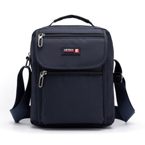 New Arrival Men's Shoulder Bag Waterproof Nylon Multi-layer Crossbody Bag For Men Black Small Casual Travel Bag Men bolso hombre