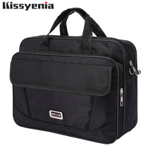 Load image into Gallery viewer, Kissyenia Brand Waterproof Nylon Laptop Briefcase Men Bag Travel Suitcase Business Laptop Men&#39;s Briefcase Bolsa Masculina KS1317