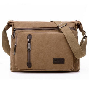 Men Bags Vinatge Canvas Messenger Bags 2019 Designer Brand Men's Fashion Crossbody Shoulder Bag Male Casual Travel Bag S951