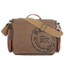 Load image into Gallery viewer, Manjianghong Leisure Canvas Men&#39;s Briefcase Bags Quality Guaranteed Man&#39;s Shoulder Bag Fashion Business Functional Messenger Bag