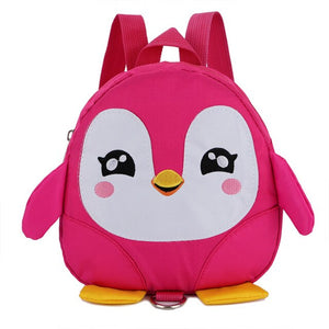 High Quality Kids & Baby's Bags Children School Bags Cartoon Penguin Toy Backpacks For Boys Girls Schoolbag Mochila Escolar